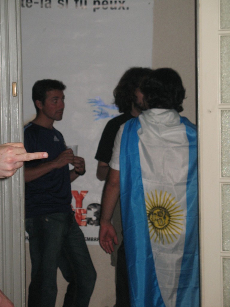 Supporter argentin