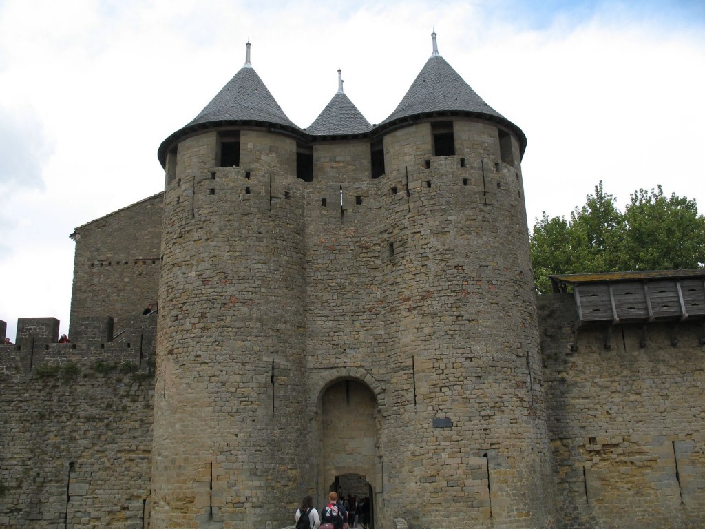 Entrée de la Cité de Carcassonne