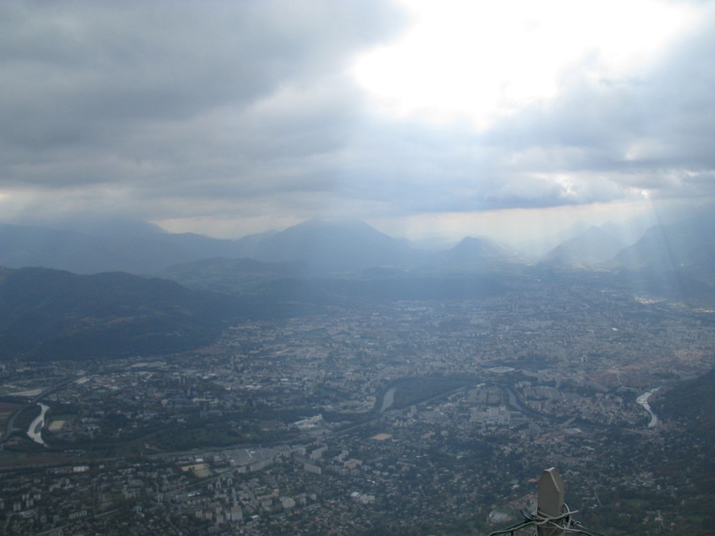 Grenoble vue du Saint-Eynard