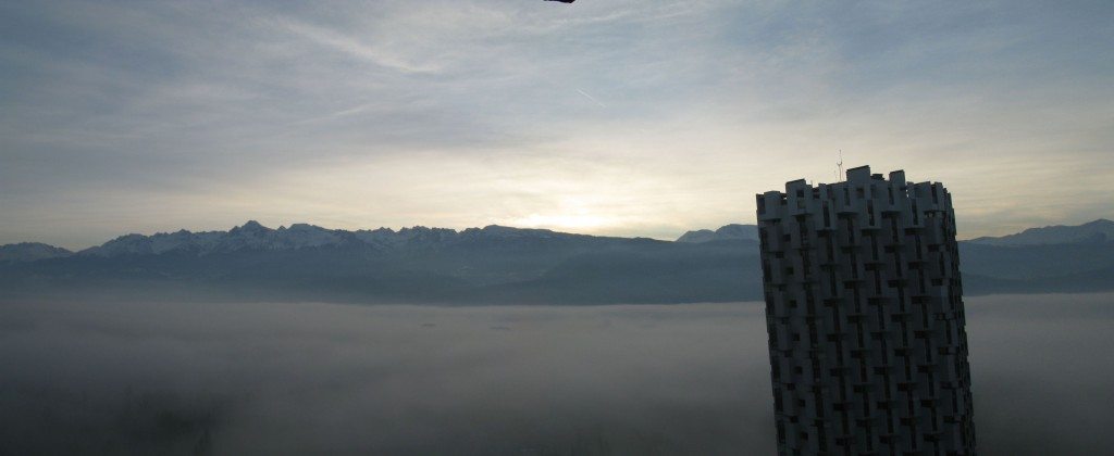 Mer de brume sur Grenoble